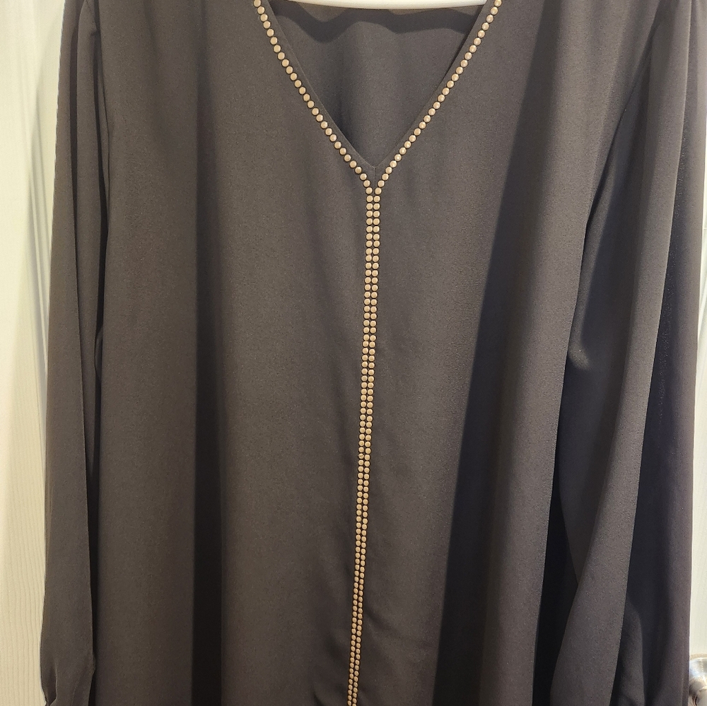 Women's Karen Kane Black Polyester Top